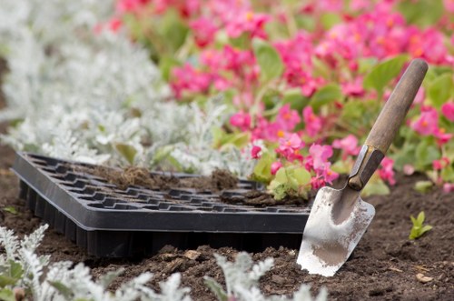 Kevin's Gardeners team maintaining a vibrant garden