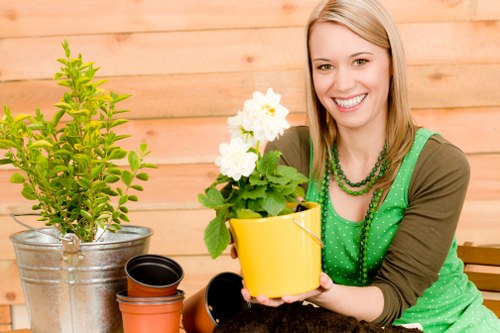 Eco-friendly gardening practices in Shadwell