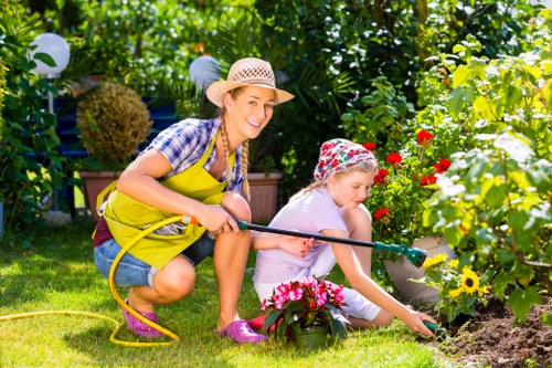 Thriving garden in Cranham expertly maintained